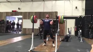 Poliquin & Klokov Strength Sports Manchester: Klokov 190kg paused front squat into push press