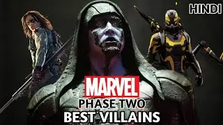 Top 5 Villains Of MCU Phase Two [Hindi] | Marvel | Poke panda z