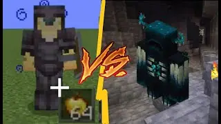 Can I defeat the warden? full unenchanted netherite + golden apple