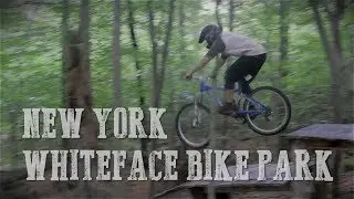 Whiteface Mountain Bike Park [Rainy Ride at New York's Biggest Bike Park]