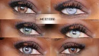 New Colored Contact Lens Review And Try-On Ft. Myeyebb | Dilias Empire.