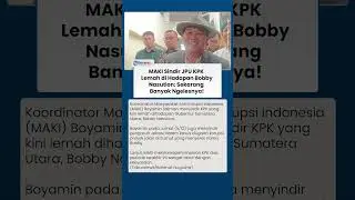 MAKI Sindir KPK Lemah Tak Kunjung Periksa Gubernur Sumut Bobby Nasution, MAKI: Ada Pengaruh Jokowi