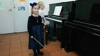 Ch. Dancla, Polka, violin, by Sofija Poļiščuka.
