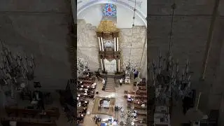 The Hurva Synagogue  in the Jewish Quarter of the Old City of Jerusalem,Israel 2024
