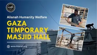 Gaza Temporary Masjid Hall | Displaced People Prayer Space