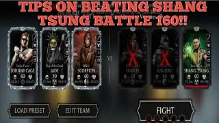 MK Mobile - How to Beat Battle 160 in Koldwar Tower 160. Tips and Strategy.😉😉