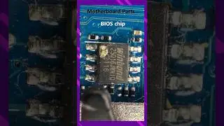 Motherboard BIOS Chip #shorts #tamil #tech #tutorial #motherboard #parts #guide #skillsupgrade #pc