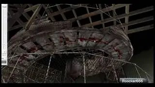 SH4 1st spiral staircase model silent hill 4