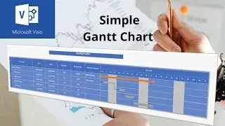 Create a simple Gantt Chart in Microsoft Visio