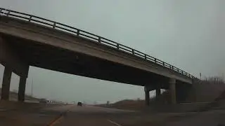 4K Dash Cam With Commentary - I-90/94 West I-39 North - North Of Madison Wisconsin Area - 11/26/2025