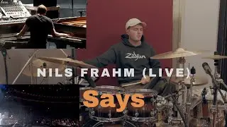 NILS FRAHM | SAYS | DRUM COVER (live from the BBC Proms 2015)