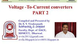 Voltage to current converter PART 2