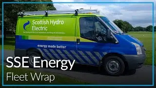 Scottish & Southern Energy - Fleet Wrapping: Case Study | Stewart Signs