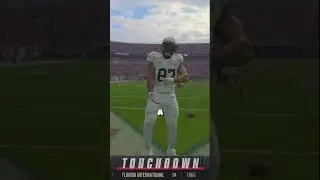Huge Touchdown Before Halftime! #collegefootball25 #cfb