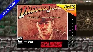 [Let's Play] Indiana Jones' Greatest Adventures (SNES)(Part 1/3)