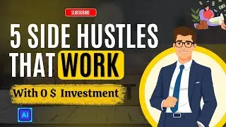 3 New AI Side Hustles You Can Start Today With $0 Investment