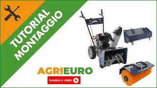 Spazzaneve a scoppio multifunzione trazionato BullMach BM-SS 80 WL: montaggio