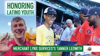 Merchant Lynx Services and El Mundo Boston honor Latino students at Fenway Park with Boston Red Sox