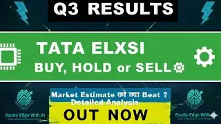 Tata Elxsi Quarterly Result | Tata Elxsi Share Result | Tata Elxsi Buy Or Sell #tata