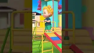 kid and slide...@Toony_duniya #kidlearningvideos #yiutubeshort