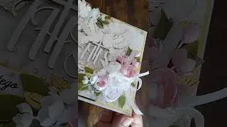 DIY card for holy baptism#diy #scrapbookingph #kartka #handmade #present #scrapbooking
