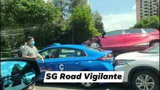 25jul2021 cte southbound whampoa chain collision on lane 1 of the expressway