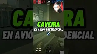 EL MEJOR PERSONAJE EN AVION PRESIDENCIAL EN RAINBOW SIX SIEGE #shorts