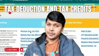 Income tax deduction and tax credit explained, Ireland 2024 | Tax deduction, tax credit, payslip 🤨