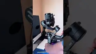 Sony camera & gimbal set up. #sonya6400 #gimbal #videographer #sonycamera