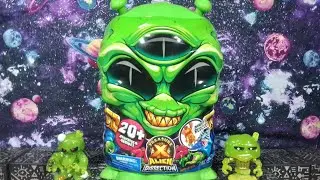 Treasure X Green Antenna Alien Dissection Container Reveal