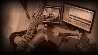 Black and White Blues. Sax Improviz. Andrey Lavi. Саксофон.