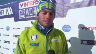Michele Boscacci, Italy, on the 2017 skimo Championship in Alpago Piancavallo