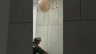 Proses Finishing Pembuatan Dinding Kamprot Ber texsture Halus