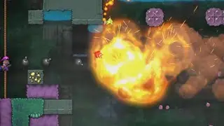 Throwing 99 Bombs Because Hou Yi's Bow Got Crushed - Spelunky 2 #shorts