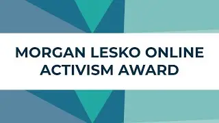 2020 SSDP Morgan Lesko Online Activism Award Presentation