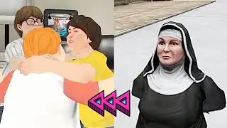 Ice Scream 6 Escape Ending & Sister Madeline Cutscenes But In REVERSED