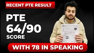 PTE 64/90 Score in 1st attempt | Best PTE Institute in Mohali | British Career Group