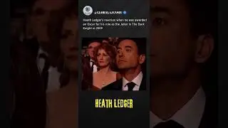 Heath Ledger won the Oscar #travel  #Shorts #country #views #heathledger  #oscars #world #history