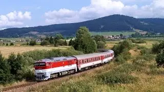 Vlaky Slovensko - Reko Okuliarniky ZSSK radu 757 v Turci
