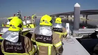 Deep blue sea diving and uae civil Defence