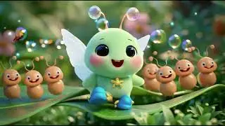 Tiny Bug with Big Dreams 🐞🌈 | Pixar-Style Kids Song | Preschool Animation