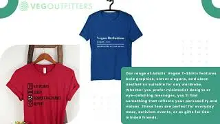 Vegan T-shirts, Adults' Vegan T-Shirts -  www.vegoutfitters.com