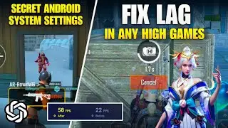 Fix Lag In Any High End Games Like BGMI- Free Fire, Scarfall Get Constant High Fps With This Setting