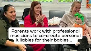 Bringing parents together with music & peer support #LullabyEssex #PeerSupport #MaternalMentalHealth