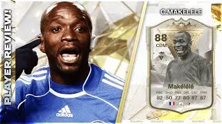 CLASS CDM!!!! CENTURION ICON 88 RATED CLAUDE MAKELELE PLAYER REVIEW - EA FC24 ULTIMATE TEAM