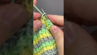 Ein wundersch&ouml;nes Strickmuster f&uuml;r Anf&auml;nger! #ichstricke #strickenlernen
