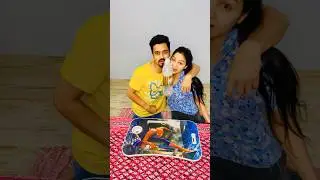 Challenge game with my partner #funny #shorts #shortsvideo #couple #games
