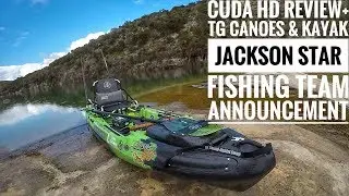 Kayak Bass Fishing- Cuda HD Review + TG Canoes & Kayak Jackson Star Fishing Team!