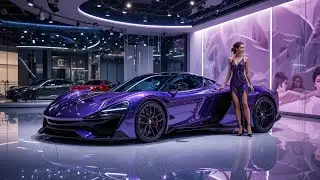 Unveiling the Purple Hypercar Fantasy &ndash; Ferrari Roma Inspired Luxury#hypercar #ferrariroma #