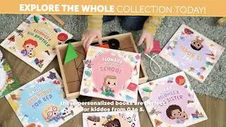 🥳 Jaw Dropping New Collection of Personalized Books for Kids Aged 0 - 5!